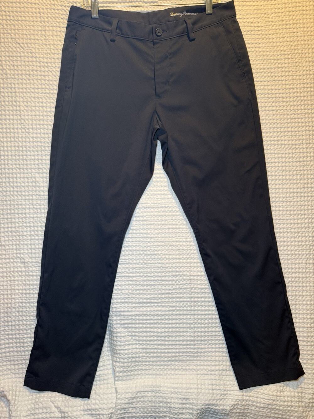 Tommy Bahama Men’s Navy Stretch Performance Golf Pants, Sz 33x30